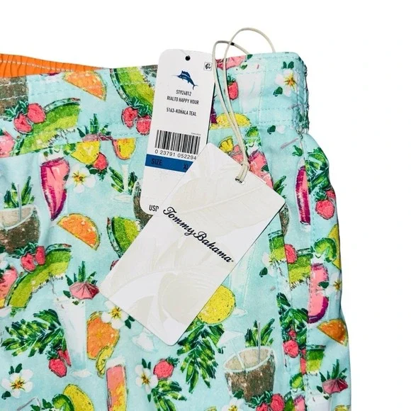 Tommy Bahama Menx XL Rialoto‎ Happy Hour Swim Trunks Mens XL Board Shorts